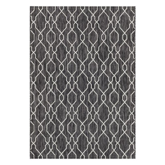 Surya Eagean Charcoal Rug 2' X 2'11"