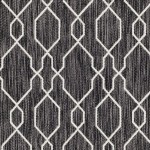 Surya Eagean Charcoal Rug 2'7" X 10'