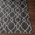 Surya Eagean Charcoal Rug 2'7" X 12'