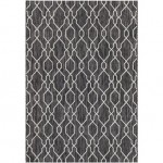 Surya Eagean Charcoal Rug 4'3" X 5'11"