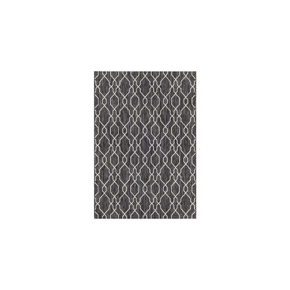 Surya Eagean Charcoal Rug 5'3" X 7'7"