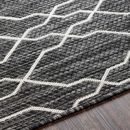 Surya Eagean Charcoal Rug 5'3" X 7'7"