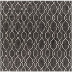 Surya Eagean Charcoal Rug 6'7" Square