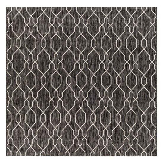 Surya Eagean Charcoal Rug 6'7" Square