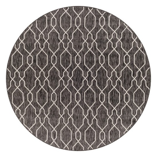 Surya Eagean Charcoal Rug 7'10" Round