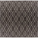 Surya Eagean Charcoal Rug 7'10" Square