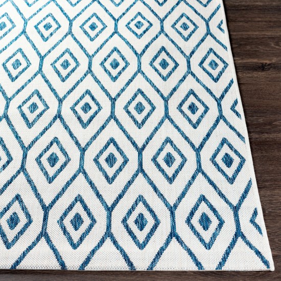 Surya Eagean Rug 5'3" X 7'7" (Cream & Dark Blue)