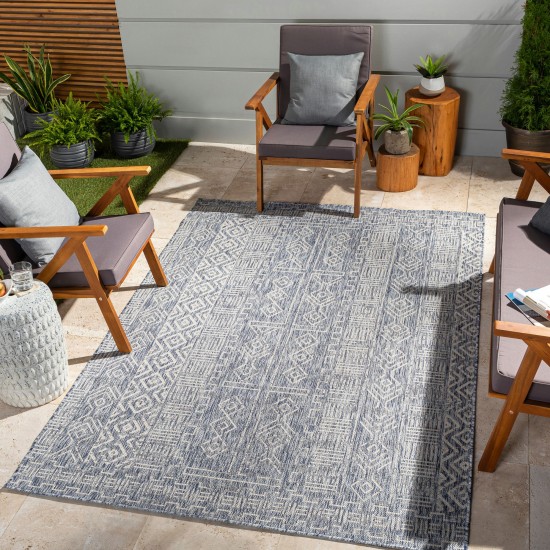 Surya Eagean Rug 2'7" X 10' (Navy, Blue)