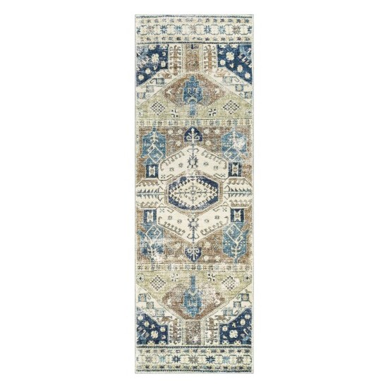 Surya Erin Light Olive Rug 2'6" X 7'6"