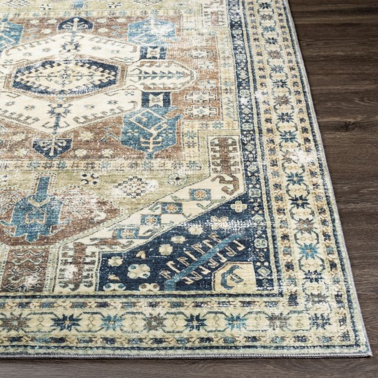 Surya Erin Light Olive Rug 2'6" X 7'6"