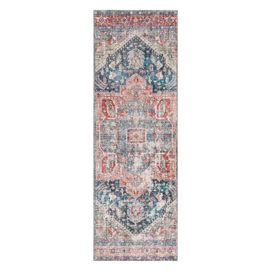 Surya Erin Burnt Orange Rug 2'6" X 7'6"