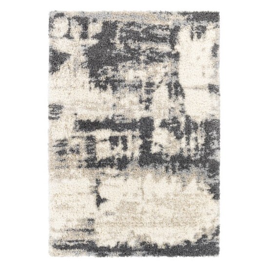 Surya Eskimo Shag Rug 5'3" X 7' (Black)