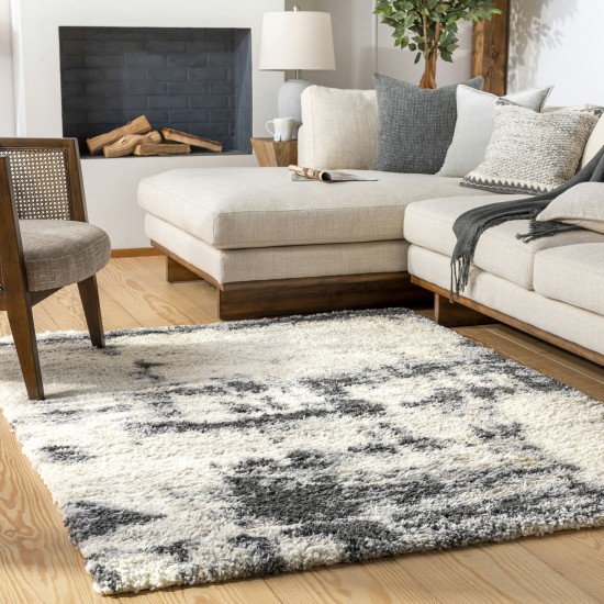 Surya Eskimo Shag Rug 6'7" X 9' (Black)