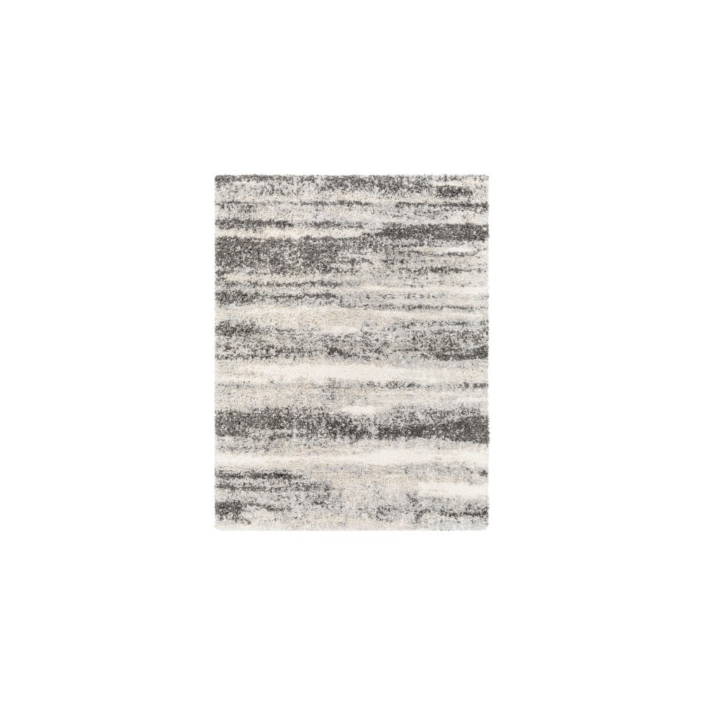 Surya Eskimo Shag Charcoal Rug 6'7" X 9'