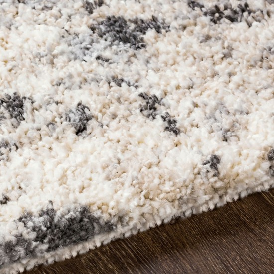 Surya Eskimo Shag Light Gray Rug 2'7" X 7'3"