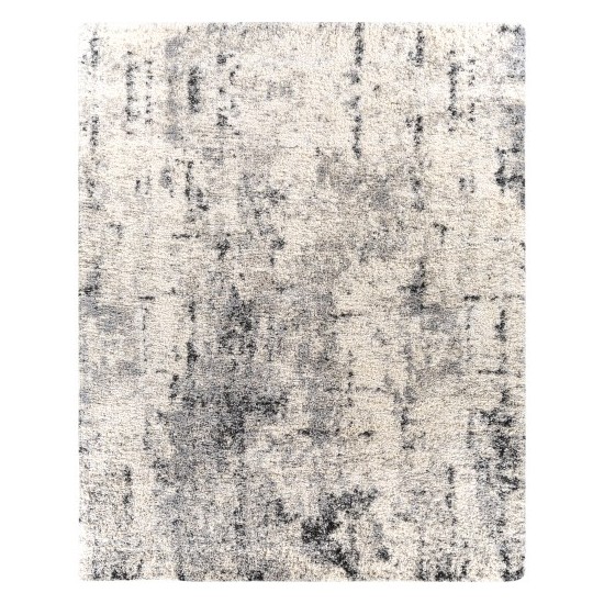 Surya Eskimo Shag Light Gray Rug 7'10" X 10'