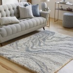 Surya Eskimo Shag Rug 7'10" X 10' Blue