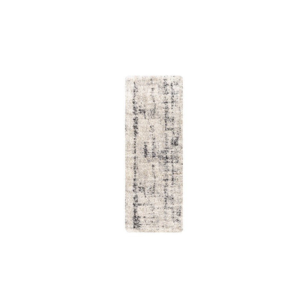 Surya Eskimo Shag Light Beige Rug 2'7" X 7'3" Surya Eskimo Shag Light Beige Rug 2'7" X 7'3"