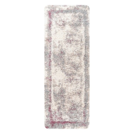 Surya Eskimo Shag Dusty Pink Rug 2'7" X 7'3"