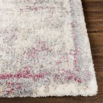 Surya Eskimo Shag Dusty Pink Rug 5'3" X 7'