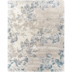 Surya Eskimo Shag Blue & Light Beige Rug 7'10" X 10'