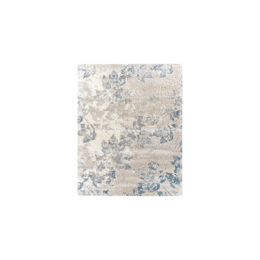 Surya Eskimo Shag Blue & Light Beige Rug 7'10" X 10'