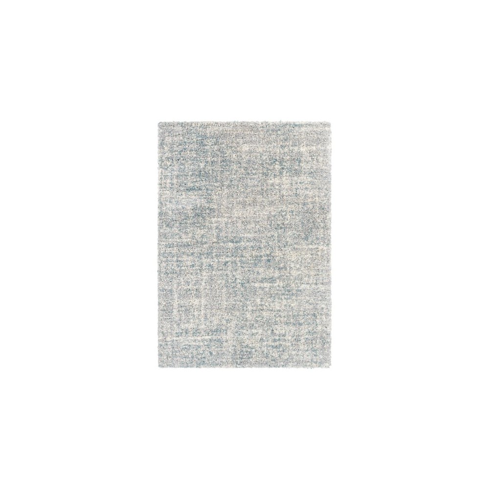 Surya Eskimo Shag Blue & Light Gray Rug 5'3" X 7' Surya Eskimo Shag Blue & Light Gray Rug 5'3" X 7'