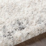 Surya Eskimo Shag Black Rug 2'7" X 7'3"