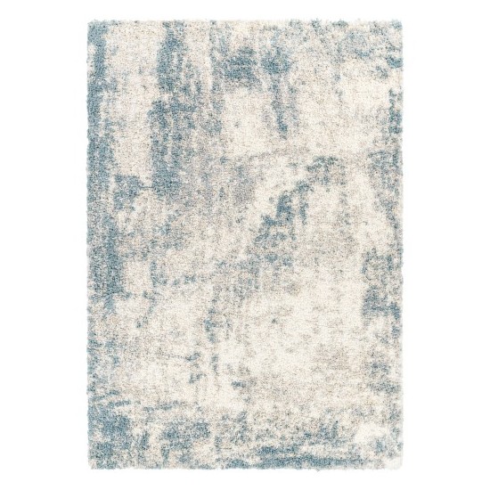 Surya Eskimo Shag Blue Rug 6'7" X 9'