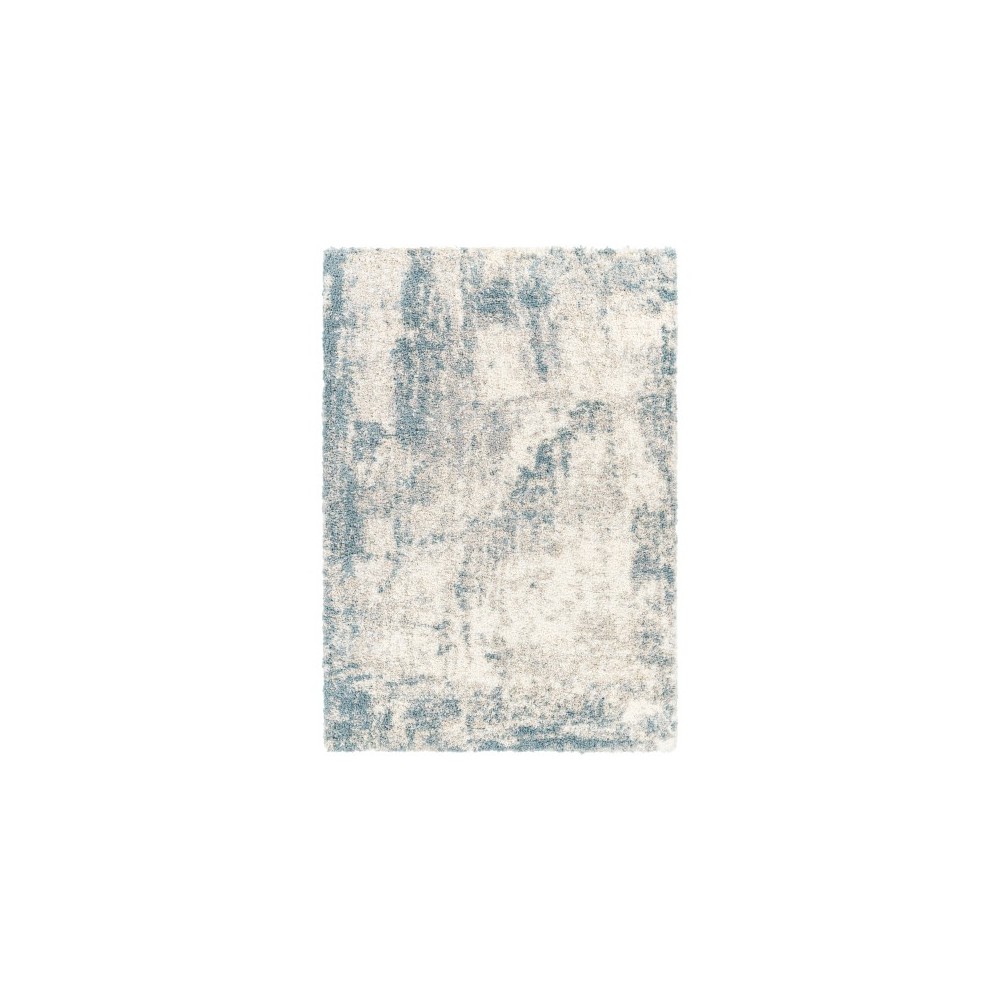 Surya Eskimo Shag Blue Rug 6'7" X 9'