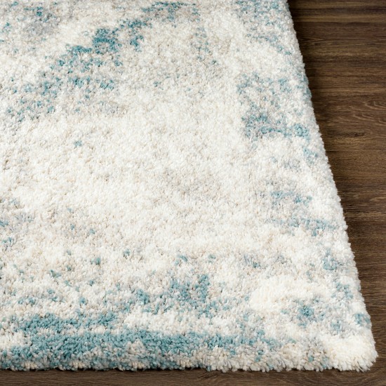 Surya Eskimo Shag Blue Rug 7'10" X 10'