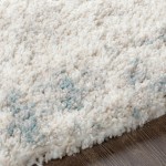 Surya Eskimo Shag Blue Rug 7'10" X 10'