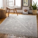 Surya Euphoria Charcoal Rug 4'3" X 5'7"