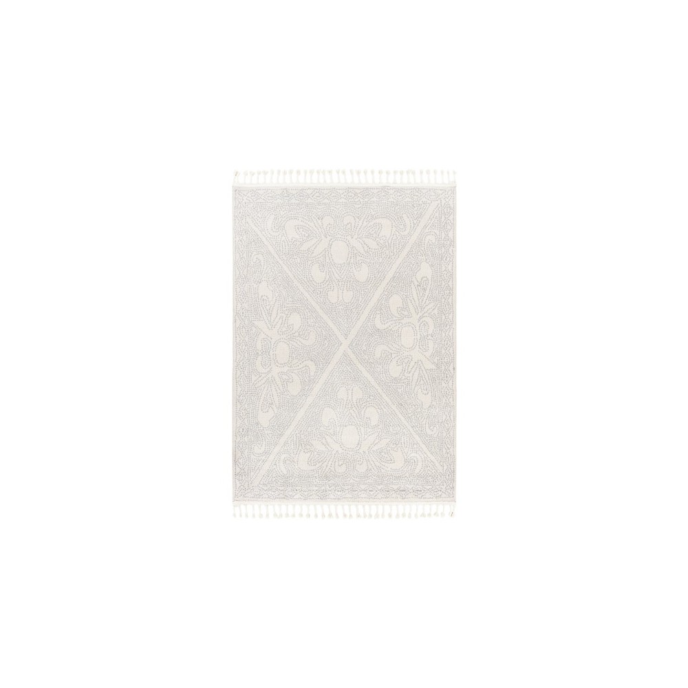 Surya Euphoria Medium Gray & Light Gray Rug 2' X 3' Surya Euphoria Medium Gray & Light Gray Rug 2' X 3'