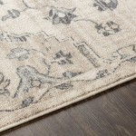 Surya Euphoria Charcoal & Tan Rug 2' X 3'