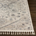 Surya Euphoria Charcoal & Tan Rug 5'3" X 7'3"