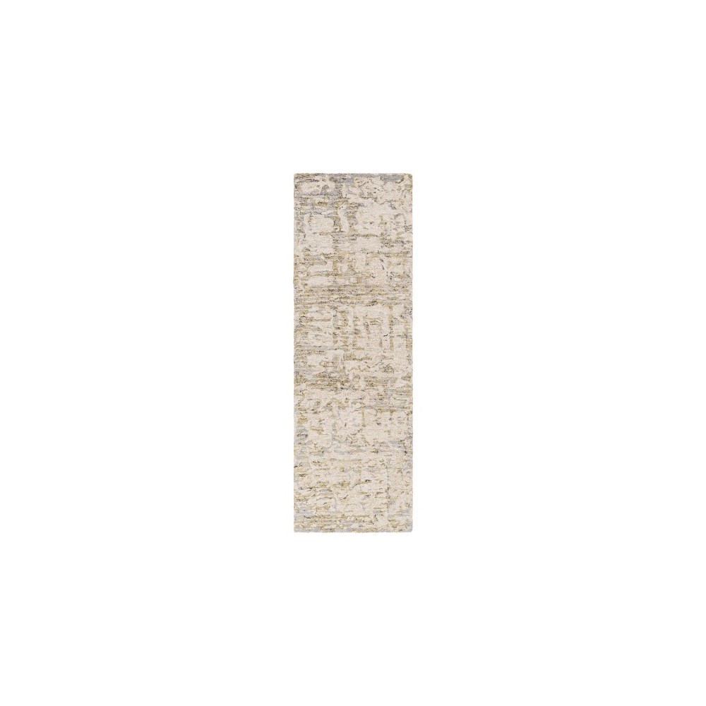 Surya Evoke Mustard Rug 2'6" X 8' Surya Evoke Mustard Rug 2'6" X 8'