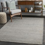 Surya Evora Gray Rug 2'6" X 8'