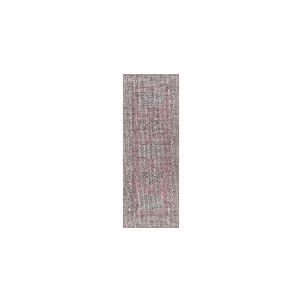 Surya Farrell Aqua Rug 2'7" X 12'