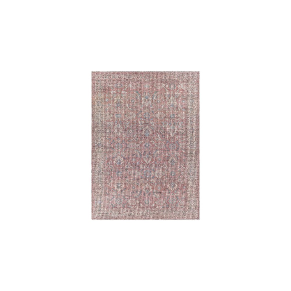 Surya Farrell Red Rug 5'3" X 7'3"