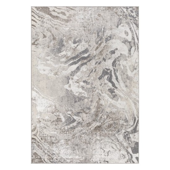 Surya Firenze Rug 6'6" X 9'2" (Charcoal, Gray)