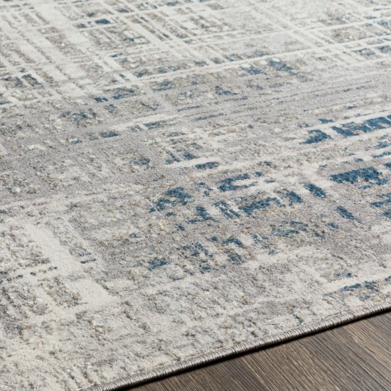 Surya Firenze Rug 5'2" X 7' (Teal, Charcoal)