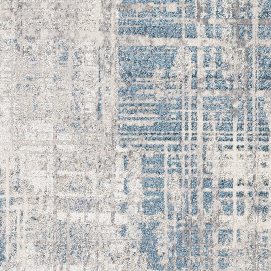 Surya Firenze Rug 5'2" X 7' (Teal, Charcoal)