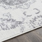 Surya Floransa Rug 5'3" X 7'1" - Light Slate