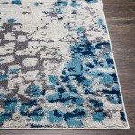 Surya Floransa Rug 5'3" X 7'1" (Dark Blue)