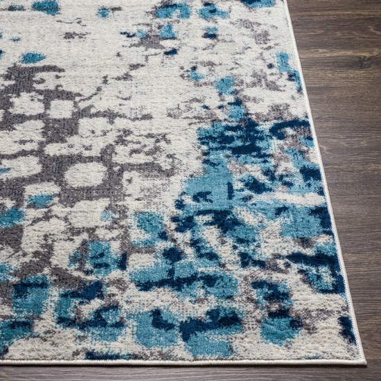 Surya Floransa Rug 5'3" X 7'1" (Dark Blue)