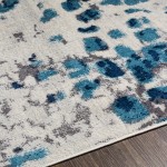 Surya Floransa Rug 5'3" X 7'1" (Dark Blue)