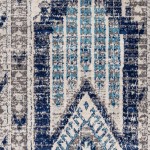 Surya Floransa Rug 9' X 12'3" (Dark Blue, Sky Blue)