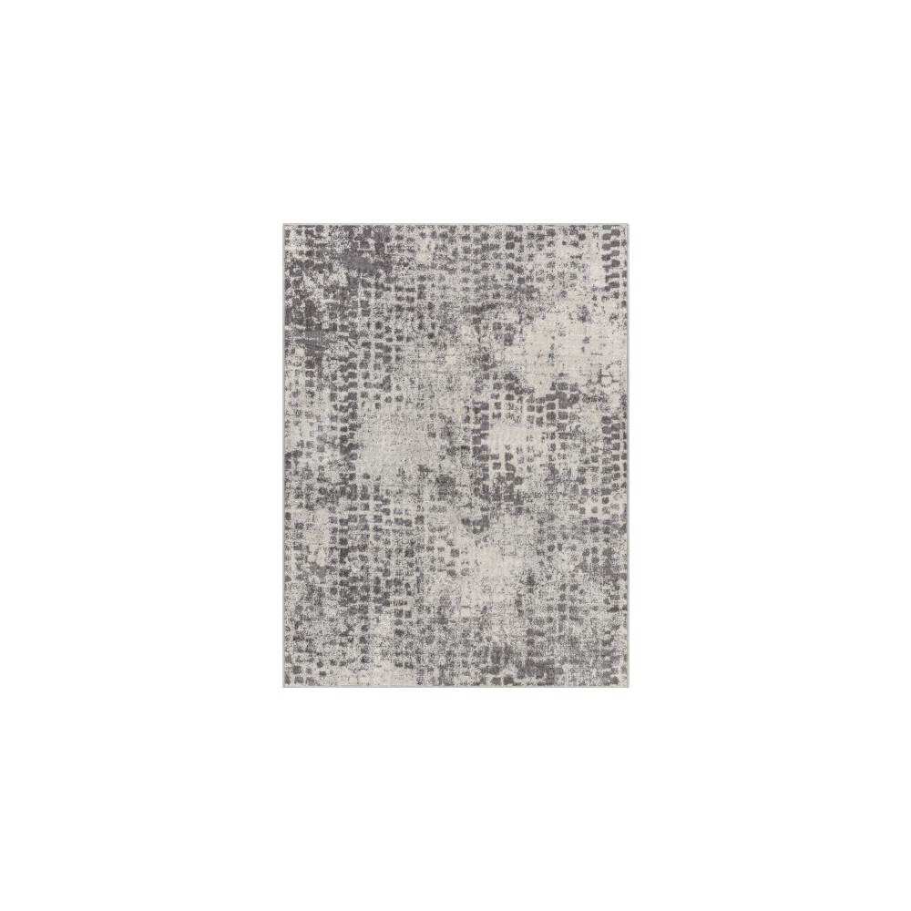 Surya Floransa Charcoal Rug 5'3" X 7'1"