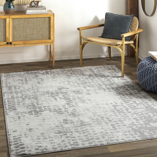 Surya Floransa Charcoal Rug 5'3" X 7'1"